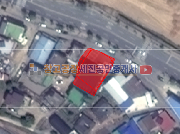 경기 파주시 조리읍 대원리 4차선 도로 근접, 40피트 츄레라 진출입, 광고 효과 좋은 위치 매매 매물번호 12741 사진 1