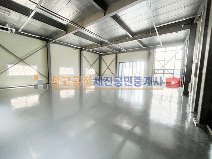 경기 고양일산동구 설문동 총 106평(1층 53평, 2층 53평), 대형 공동 마당, 2차선 도로변, 40피트 가능 월세 매물번호 13627 사진 4
