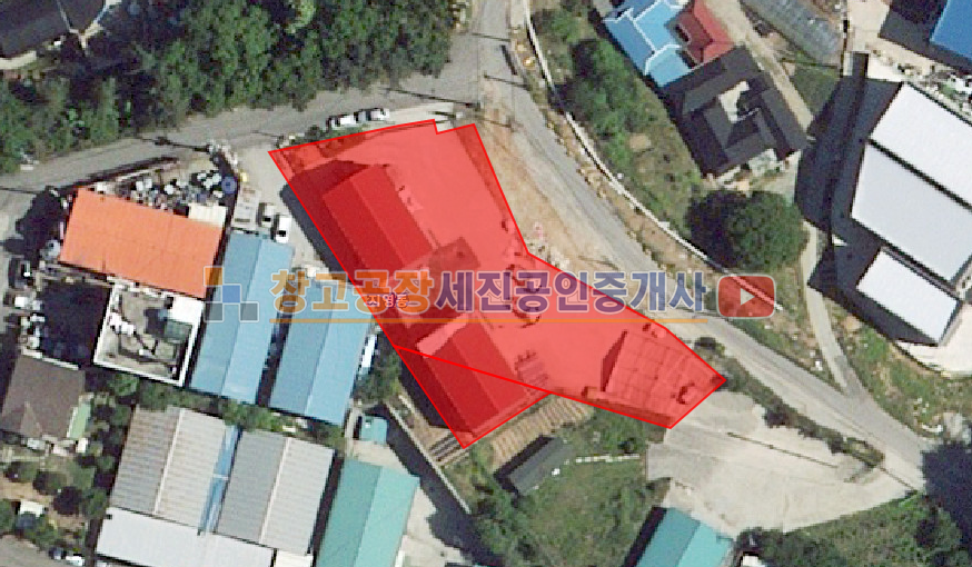 경기 고양일산동구 지영동 2차선 도로 접한 창고, 40피트 원활, 광고 효과 좋음, 현 임차 중 매매 매물번호 13946 사진 7