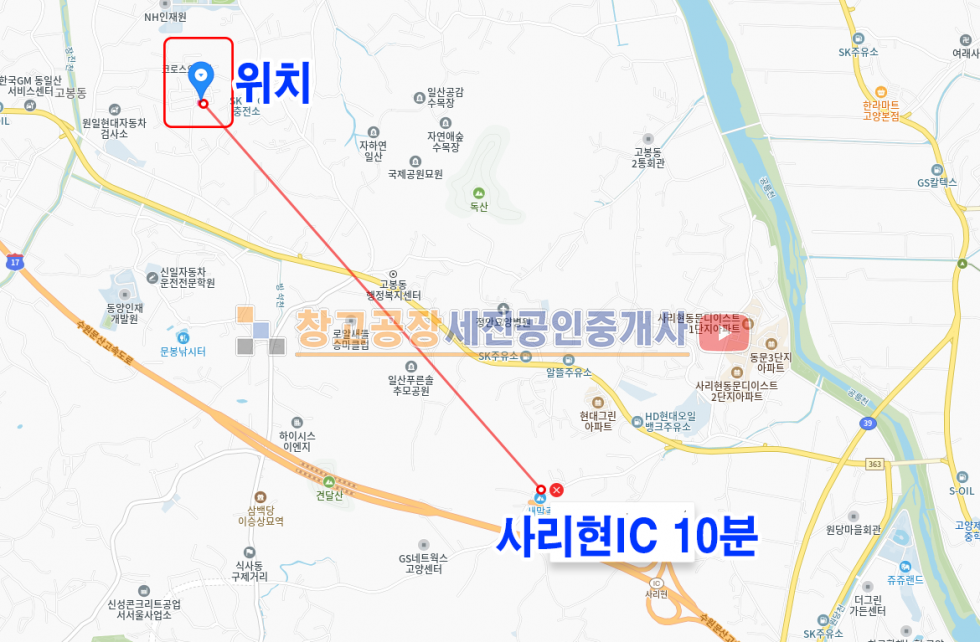 경기 고양일산동구 설문동 105평 계획관리지역 산업존, 주택 및 소형 창고 건축 추천! 매매 매물번호 14143 사진 4