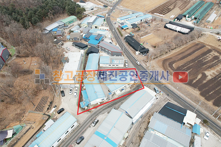 경기 고양일산동구 지영동 60평 2동, 2차선 도로접, 40피트 츄레라, 민원 없는 위치, 계획관리 산업존 매매 매물번호 13400 사진 2