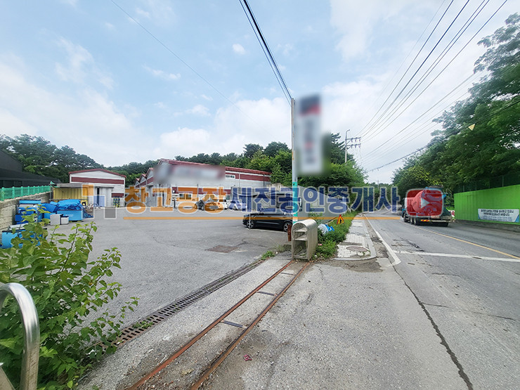 경기 고양일산동구 성석동 총 300평(60평 5동), 대형 물류 추천, 단독 마당, 2차선 도로접, 40피트 츄레라 월세 매물번호 13014 사진 3