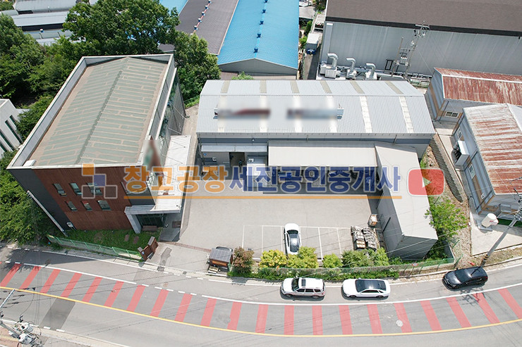 경기 파주시 하지석동 총 360평, 사옥 겸 공장, 사무실 시설 완비, 천막 가설, 2차선 도로접, 40피트 진출입 가능 매매 매물번호 12954 사진 2