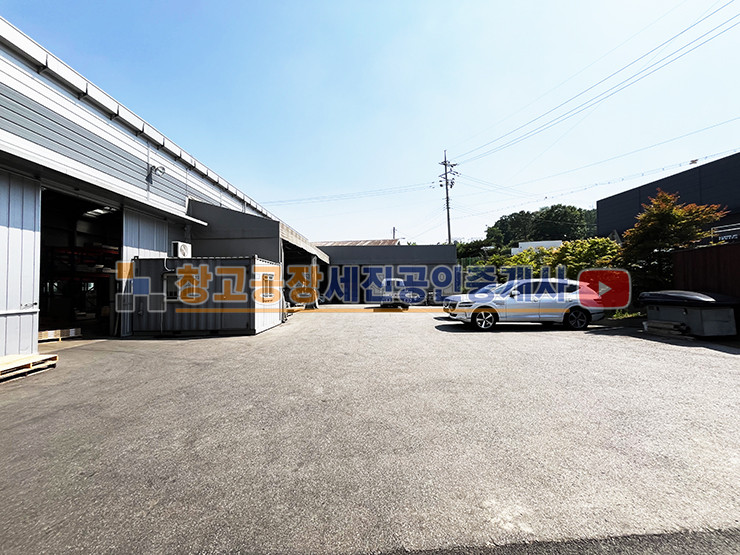 경기 파주시 하지석동 총 360평, 사옥 겸 공장, 사무실 시설 완비, 천막 가설, 2차선 도로접, 40피트 진출입 가능 매매 매물번호 12954 사진 4