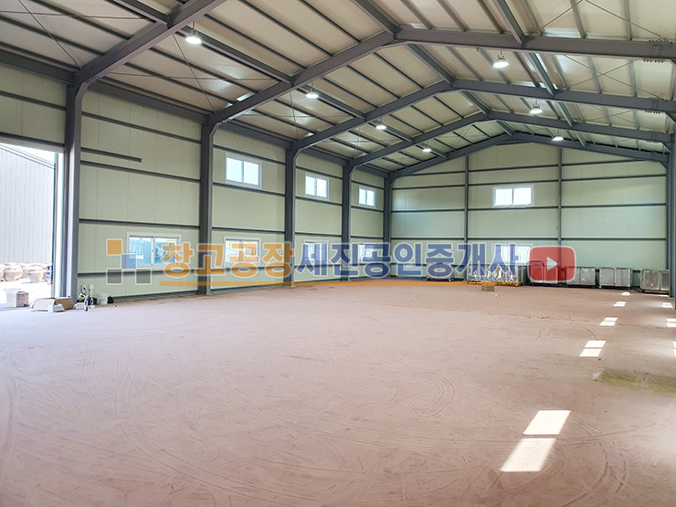 경기 고양일산동구 사리현동 실면적 120평, 신축 통 창고, 넓은 공동 마당, 즉시 입주, 40피트 츄레라 월세 매물번호 14261 사진 6