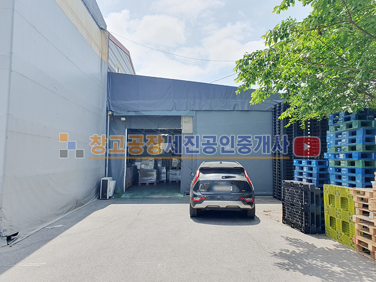 경기 파주시 상지석동 모두 가설로 연결된 창고, 하수직관 연결, 전기 900kw 사용 가능, 설문IC 8분 매매 매물번호 13583 사진 2