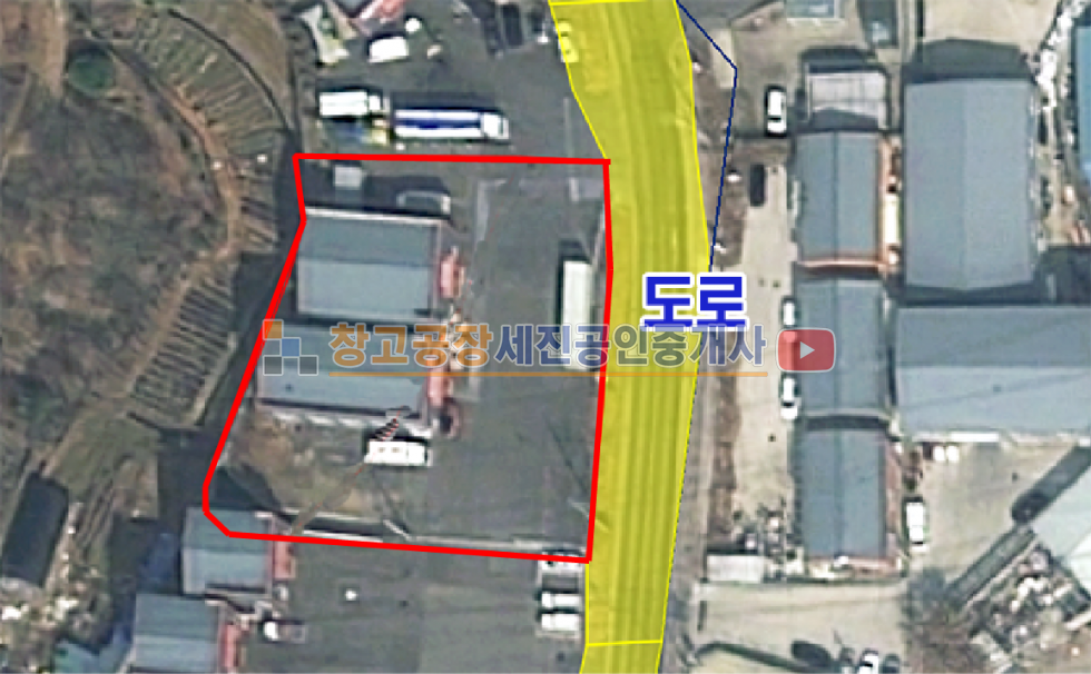 경기 고양일산동구 설문동 60평 2동, 넓은 단독 마당, 2차선 도로접, 40피트 진출입 매매 매물번호 14392 사진 4