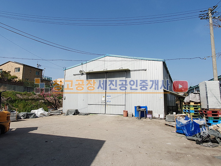 경기 고양일산동구 문봉동 100평 1동, 컨테이너 사무실, 대형차 진출입, 단독 마당, 2차선 도로변 월세 매물번호 13191 사진 2