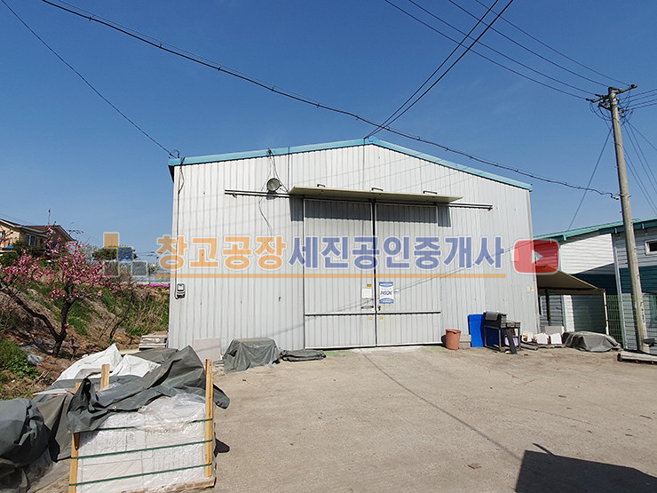 경기 고양일산동구 문봉동 100평 1동, 컨테이너 사무실, 대형차 진출입, 단독 마당, 2차선 도로변 월세 매물번호 13191 사진 4