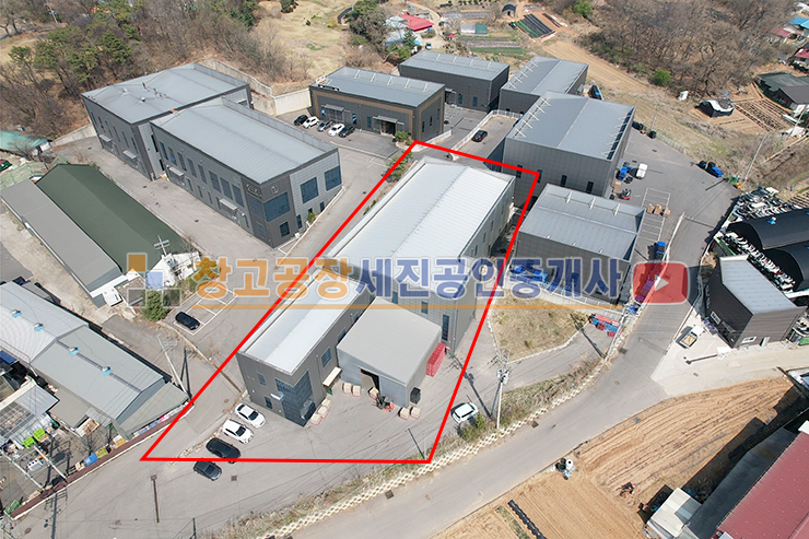 경기 파주시 조리읍 대원리 총 554평, 단독 마당, 화물 엘베 5톤, 사무동 있음, 40피트 원활, 식품 업종 및 사옥형 창고 추천! 월세 매물번호 13492 사진 2