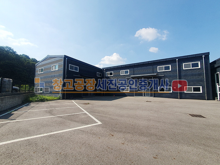 경기 고양일산동구 설문동 총 142평(60평 2동, 22평 1동), 단독 마당, 설문IC 근접, 사옥형 물류 창고, 40피트 월세 매물번호 14496 사진 1