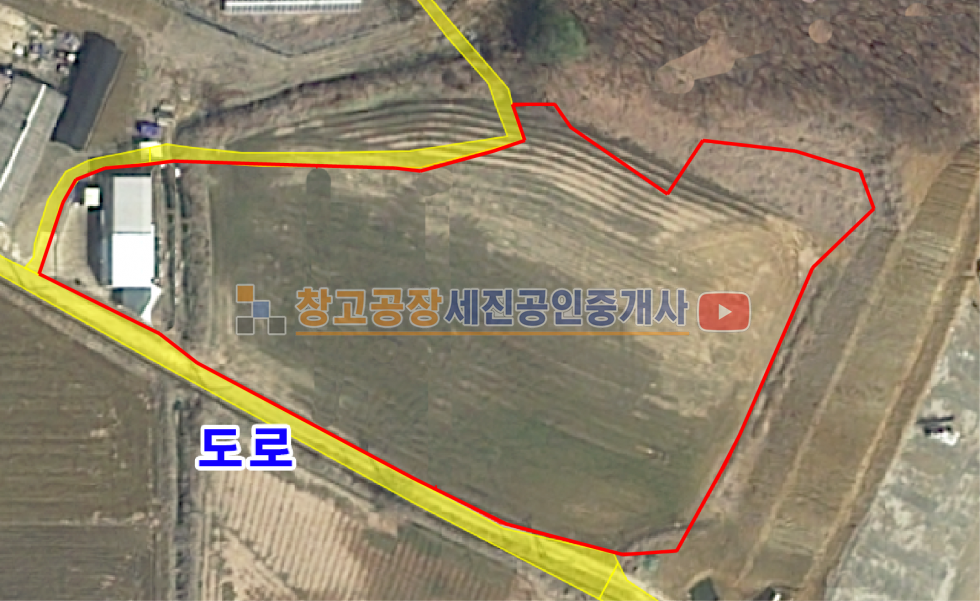 경기 파주시 파주읍 백석리 도로접, 도내나들목 3분, 생산관리 토지 매매 매물번호 14525 사진 1