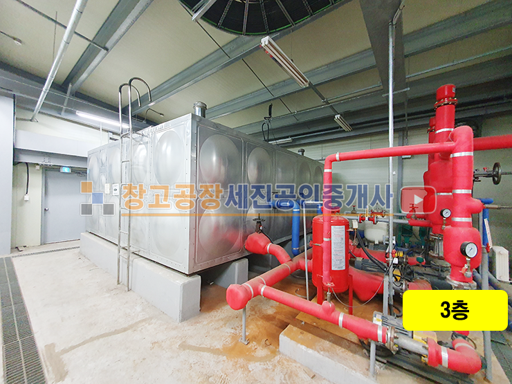 경기 고양일산동구 문봉동 대형 물류 창고, 특대형 마당, 냉장 냉동 시설, 렉 시설 포함, 40피트 원활, 2차선 도로접 매매 매물번호 14558 사진 31