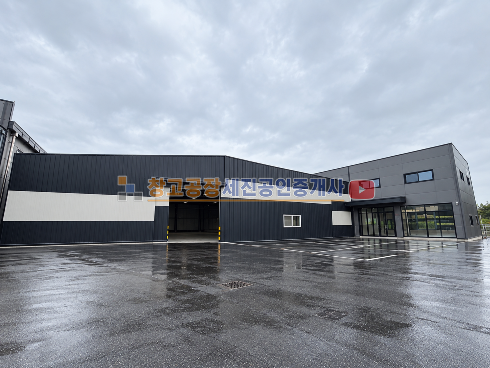 경기 파주시 월롱면 위전리 창고 2동, 가설 160평, 월롱IC 나들목 인근 대로변 위치 매매 매물번호 14618 사진 2