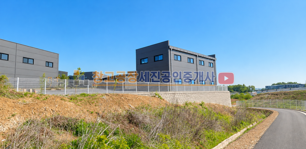 경기 파주시 월롱면 위전리 창고 2동, 가설 160평, 월롱IC 나들목 인근 대로변 위치 매매 매물번호 14618 사진 3