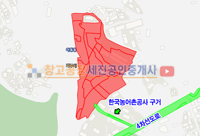 경기 파주시 아동동 8,695평 토지, 마을 교차로 1분, 통일로 근접, 금촌IC 6분 매매 매물번호 13348 사진 1